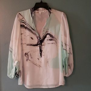 DVF silk blouse